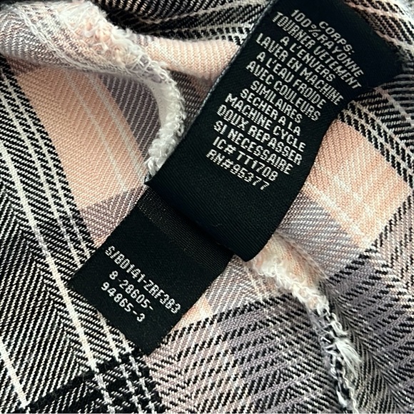 Sanctuary Women’s Boyfriend Plaid Shirt - Picture 9 of 11